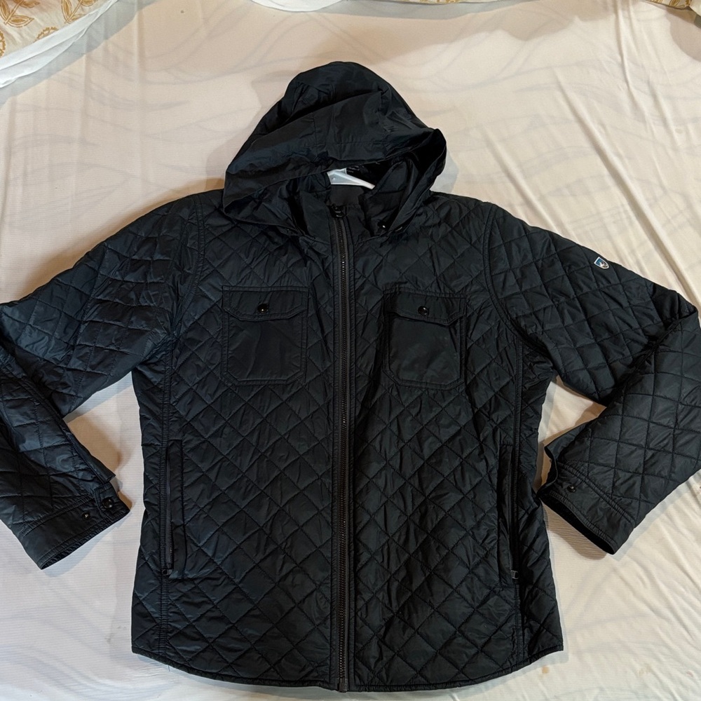 Kuhl Black Quilted Performance Jacket